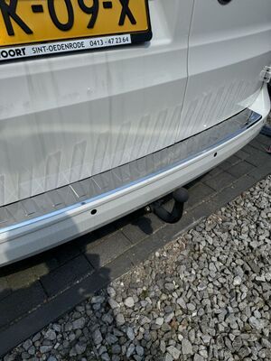 Bumperplaat RVS Glans Ford Custom 2023gt  VW Transport 2024gt