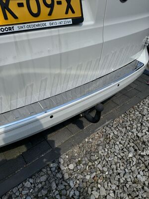 Bumperplaat RVS Glans Connect 2022gt  VW Caddy 2020gt