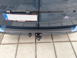 Bumperplaat Alu Zwart Custom 2023gt   VW Transporter  2024gt