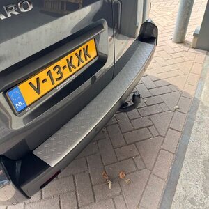 Bumperbescherming Alu Jumpy  Vivaro 2019  Expert 