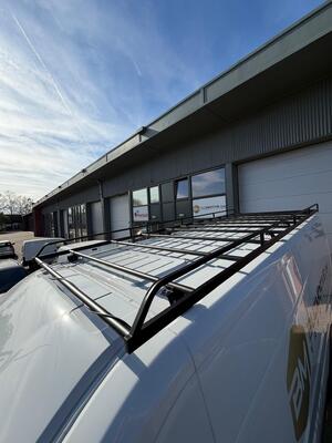 Zwarte RVS imperiaal Ducato  Boxer  Jumper  Movano 2021gt L2H1