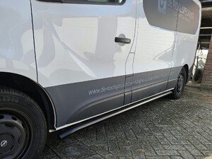 RVS sidebars Trafic 2014  Vivaro lt2019 L1 Zwart