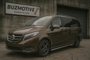 Sidebars RVS mat voor Vito en V-klasse L3 WB 343