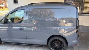 Sidebars Volkswagen Caddy L2 Maxi 2004-2020 Zwart