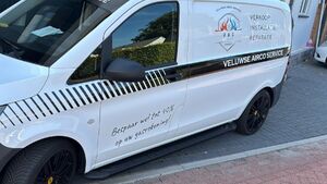 Treeplanken ZWART Mercedes Vito  V Klasse L3
