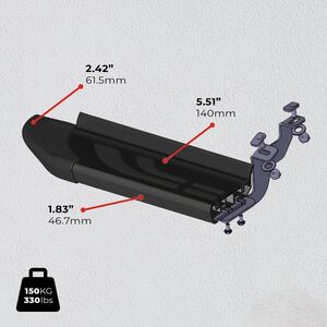 Treeplanken Zwart VW Caddy 2020gt en Ford Connect 2022gt L2