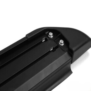Treeplanken ZWART  Ford Custom en VW Transporter L1