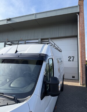 Zwarte RVS imperiaal Ducato  Boxer  Jumper  Movano 2021gt L2H1