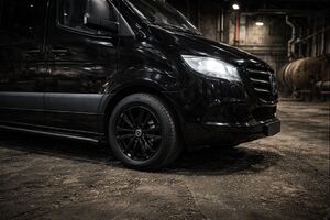Sidebars Mercedes Sprinter L2 WB 366 Zwart